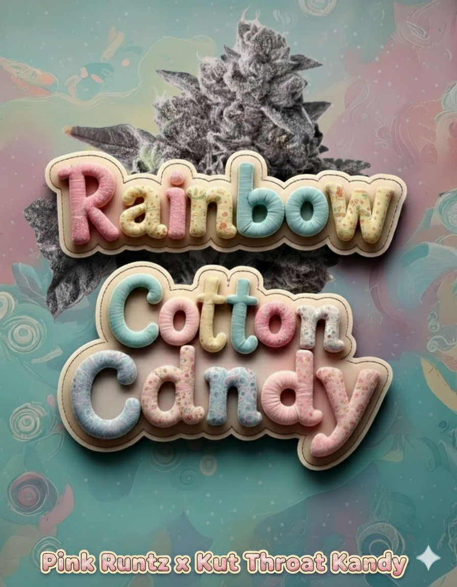 Rainbow Cotton Candy